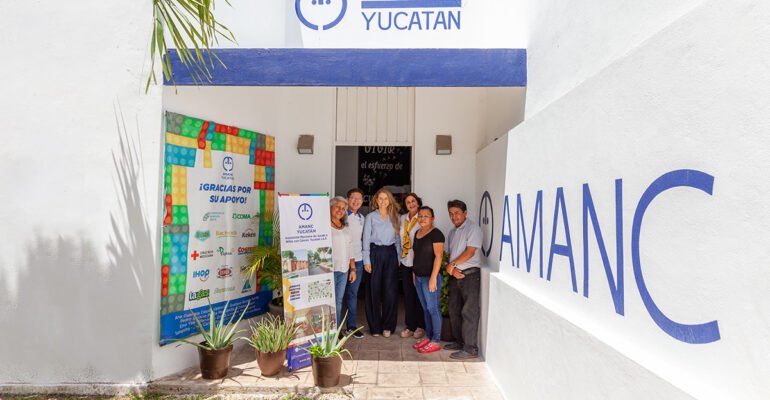 AMANC Yucatán construye su primer albergue oficial, un espacio innovador y moderno